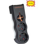 Tuncmatik Tsk19022 Powersurge2 Enerji Koruma Prizi 2Li 1050 Joule Siyah Priz