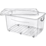 Baby Toys Renkli Oyuncak Kutusu 80 Lt 72,5x47x36,2 cm Kilitli Kapak Özelliği ile Pratik Depolama