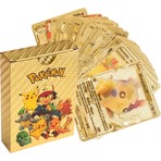 Bsb Global Pokemon Vmax Gold Kart Tcg Gold Starter Box Pack 55 Parça Hayvan Temalı Koleksiyon Kartları