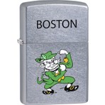 Zippo Boston Massachusetts Leprechaun Çakmak - 49007-00063-MODEL12