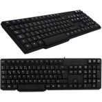 Everest KB-517U Siyah Kablolu Standart Klavye (Caps Lock Tuşu) (Kablo Uzunluğu 1.35 Mt)