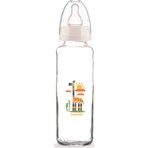 Bebedor Desenli Cam Biberon 250ML (KOD:31302) - Desen/zürafa