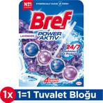 Bref WC Power Active Lavanta Kir&Kireç Önleyici & Koku Giderici Katı Tuvalet Bloğu Singlepack