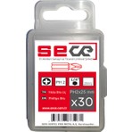Sece 1/4'' Yıldız Bits Uç PH2X25 mm 30 Adet