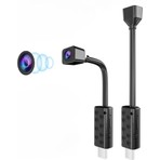 Wificam Mini Wifi USB Kamera Esnek Tasarım Gece Görüşlü Canlı İzleme 128 GB Karta Kayıt