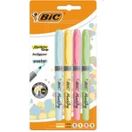 Bic 4'lü Highlighter Grip Pastel Renkli