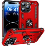 Nova Global Apple iPhone 15 Pro Max Uyumlu Vega Kapak - Kırmızı