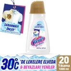 Vanish Oxi Action Kristal Beyaz Deterjan Güçlendirici ve Leke Çıkarıcı Sıvı 1000 ml