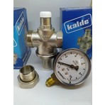 Kalde 3/4" Rakorlu Su Basınç Düşürücü Regülatör Manometreli Kolay Montaj 1 Adet