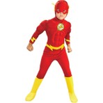 Flash Kostümü Kaslı Lüks