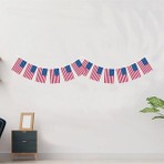Asya Bayrak Amerika Bayrağı Süsleme Bayrağı 2 mt