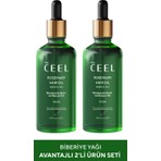 The Ceel 2'li Biberiye Saç Yağı Complexi 50 ml Dökülme Karşıtı Vegan İçeriklerle Zenginleştirilmiş