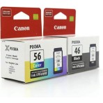 Canon Pg-46 /cl-56 Pixma E404/E414/E464/E484 Siyah ve Renkli Kartuş 241108