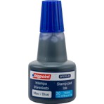 Bigpoint | Istampa Mürekkebi, Kaşe ve Istampa ile Uyumlu - Yağsız ve Kalıcı Mürekkep, Mavi, 30 ml