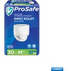 Prosafe Yetişkin Emici Külot Medium 30 Adet 80-120 cm Bel Ölçüsüne Uygun Pratik Kullanım