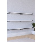 yankı-byeg 100 cm 3lü Mat Beyaz Mdf Uçan Duvar Rafı Gizli Bağlantı Kitaplık