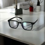 Bappir Kare Kesim Mavi Işık Korumalı UV400 Filtre Gözlük