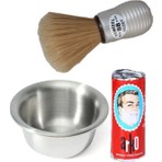 Arko Men Sakal Tıraş Seti (Sakal Tıraş Fırçası, Cool Sakal Tıraş Seti, Fırçası, Tası, Kremi)