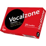 Vocalzone 24'lü Pastil Vegan İçerik ile Yetişkinler İçin Ağızda Yavaşça Emilir
