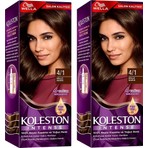 Wella Koleston Intense 4/1 Küllü Kahve Saç Boyası X2 Adet
