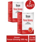 Orzax Ocean Panax Ginseng 500 Mg 60 Kapsül 2 Adet