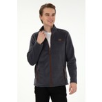 U.S. Polo Assn. Erkek Antrasit  Polar Örme Hırka 50290594-VR006