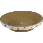 Rotipet 45x9 cm Yuvarlak Kedi Tırmalama Yatağı, Geri Dönüştürülmüş Karton ile Çevre Dostu