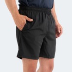 Slazenger RABI IN Erkek Cepli Deniz Şortu Siyah Mayo