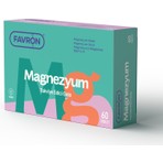 Favron Magnezyum Takviye Edici Gıda 60 Tablet