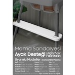 Woode+ Mama Sandalyesi Ayak Koyma Dayama Desteği