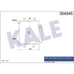 Kale 354045 Kondenser Al Al Toyota Passo-Daihatsu Sirion-Subaru Justy Iv 88450B1020
