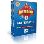 Paraf Yayınları Paraf 8. Sınıf Interaktif Matematik Etkinlikli Soru Bankası 2025 Tekil Ürün 416 Sayfa