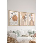 Artavessa 3 Parça Çerçeve Görünümlü Mdf Tablo Seti