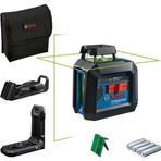 Bosch GLL 2-20 G Çizgi Lazeri 0601065000 Yüksek Görünürlükte 360° Yeşil Lazer Çizgisi