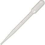 Lab Pastör Pipet Plastik Damlalık 3 ml 100 Adet Şeffaf Renkli Kullanım İçin Uygun