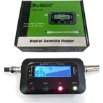 Divisat DİVİSAT Dijital Finder Uydu Yön Bulucu Siyah Renkli 30 cm Test Ara Kablosu ile