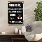 Durusoy Shop Center Ahşap Retro Mdf Poster , Komik Sözler , Duvar Yazıları , Manzara ,  Tarih , Edebiyat - TBL0441