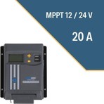Lexron 20A MPPT Şarj Kontrol Cihazı 12/24V Güneş Enerjisi Sistemi İçin Yüksek Verimlilik