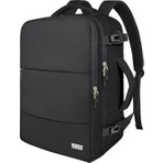 Haegs Seyahat Sırt Çantası, Laptop Sırt Çantası Hafif El Çantası Bay Bayan Küçük Bavul Valiz Çanta Notebook Bilgisayar Macbook Organizer Çantası Siyah