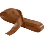 Ambalaj Pazarı Saten Kahverengi Kurdele 20 mm - 10 mt