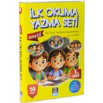 1.sınıf Anetil Ilk Okuma Yazma Seti (10 Kitap)Renkli Resimli Dik Temel Harlerle Hazırlanmıştır