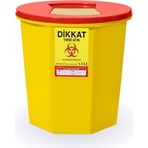 Can Medikal Tıbbi Atık Kutusu Kesici Deilici Atık Litre 10 Litre 5 Adet