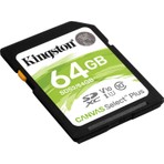 Kingston SDS2-64GB 64GB SDXC Canvas Select Plus 100R C10 UHS-I U1 V10 Hafıza Kartı