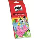 Pritt 12 Renk Boya Kalemi 1/1 Karton Kutu Tam Boy 1219734