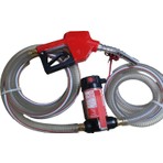 Düzey Düzey/12 Volt Mazot Aktarma Pompası&5 Metre Telli Hortum&otomatik Akaryakıt Tabanca Seti