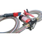 Düzey/12 Volt Mazot Aktarma Pompası&5 Metre Telli Hortum&sayaçlı Tabanca Seti