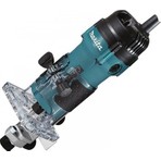 Makita 3711 El Freze Makinesi Mavi Ahşap Yüzeylerde Dekoratif Şekillendirme İçin Ayarlanabilir Derinlik
