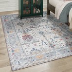 Marsa Dijital Baskı Şönil Dokuma Taban Halı Yıkanabilir Kilim Yolluk Salon Halısı