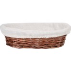 Epinox Hasır Bezli Oval Hamur Mayalama Sepeti 24 cm (ES-2417R) Pamuk Malzeme ile Şık ve Pratik Kullanım