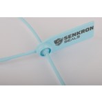 Senkron Seals Plastik Kayış Mühür Plastik Güvenlik Mühürü Metal Klipsli Güvenlik Mühürü - 500 mm / 100 Adet